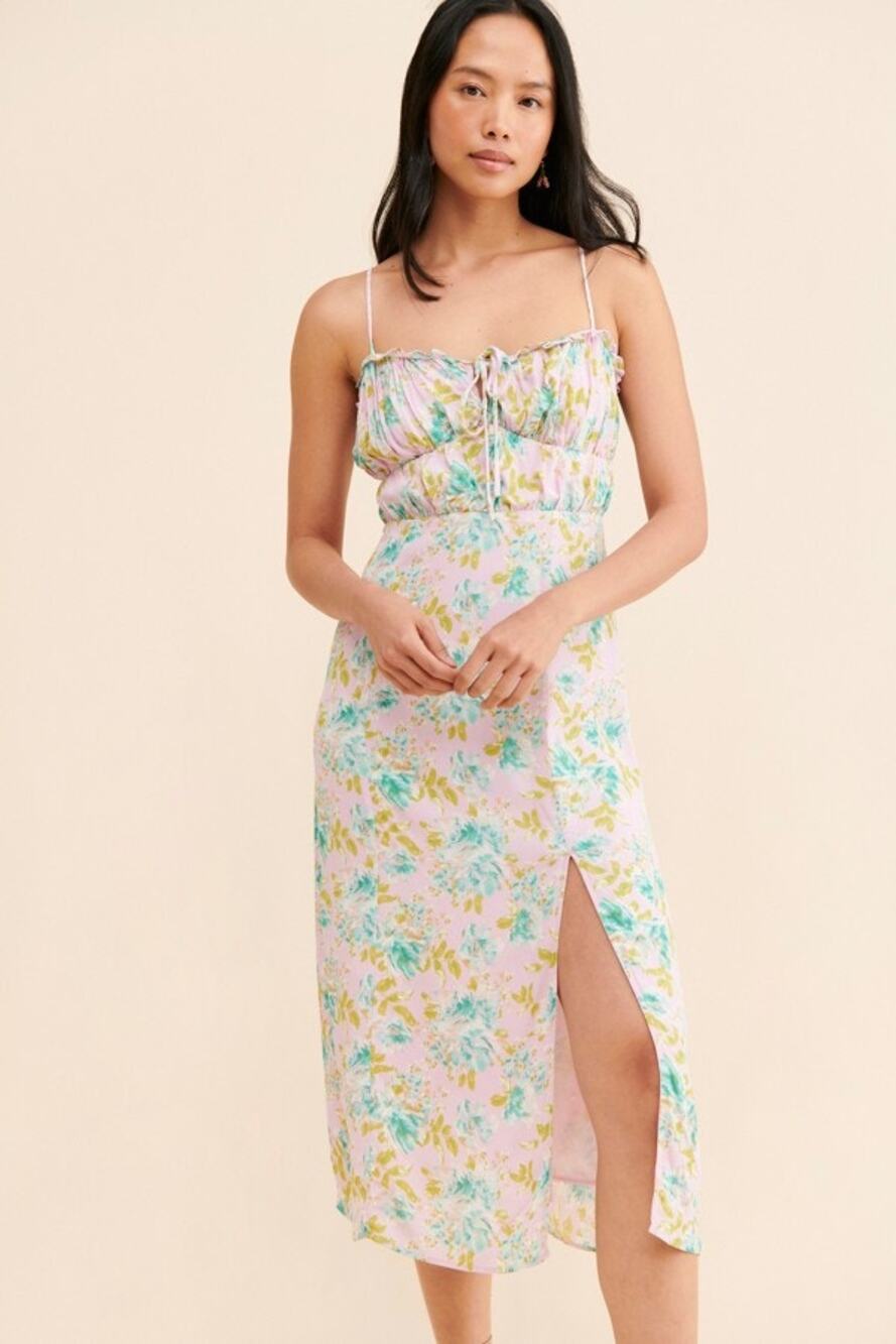ASTR The Label Verana Tank Midi Dress - S
